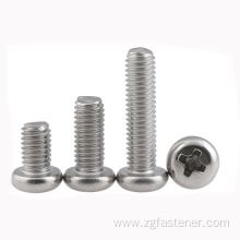 Stainless Steel Pan Head Cross screws machine screw